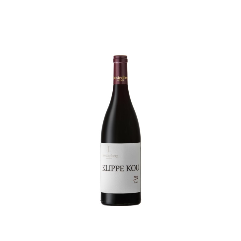 joostenberg estate &quot;klippe kou&quot; syrah 2018